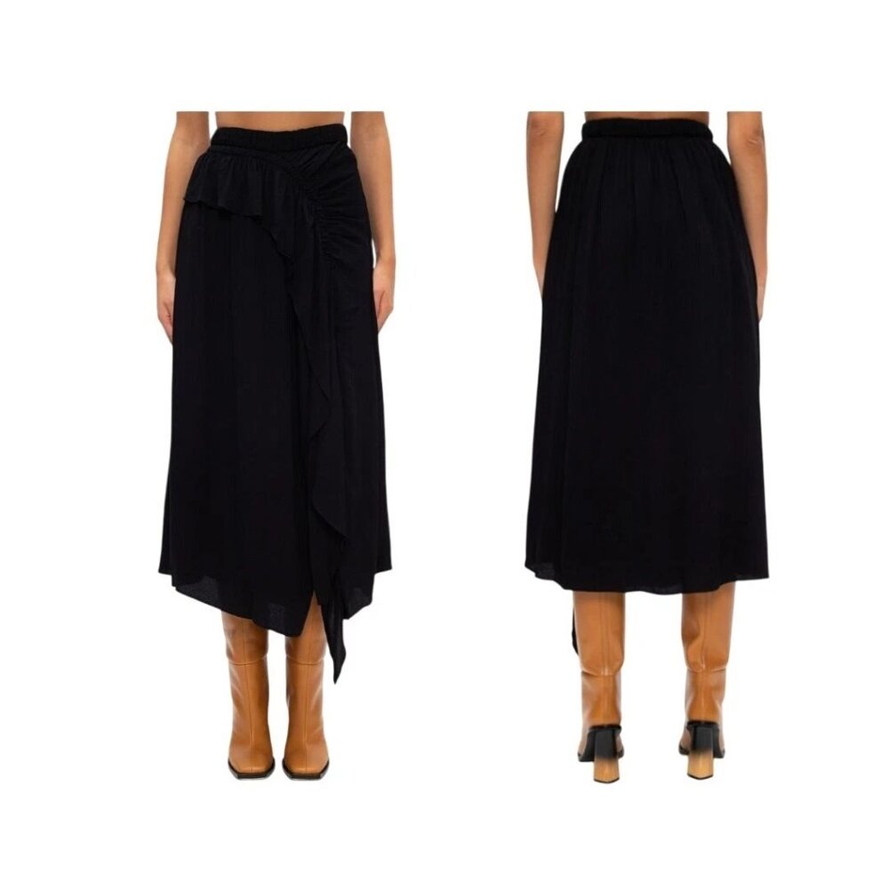 Ulla Johnson ‘Sofia’ asymmetric ruffled skirt, Size 6, New with Tag - Picture 2 of 11